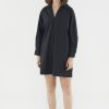 Women The Editor's Market Dresses | Eleanor Shirtdress Black