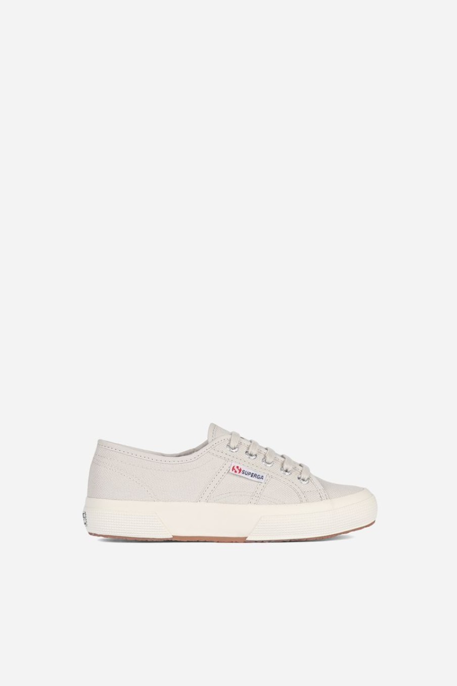 Women Superga Sneakers & Trainers | Superga 2750 Grey Sand Full Avorio