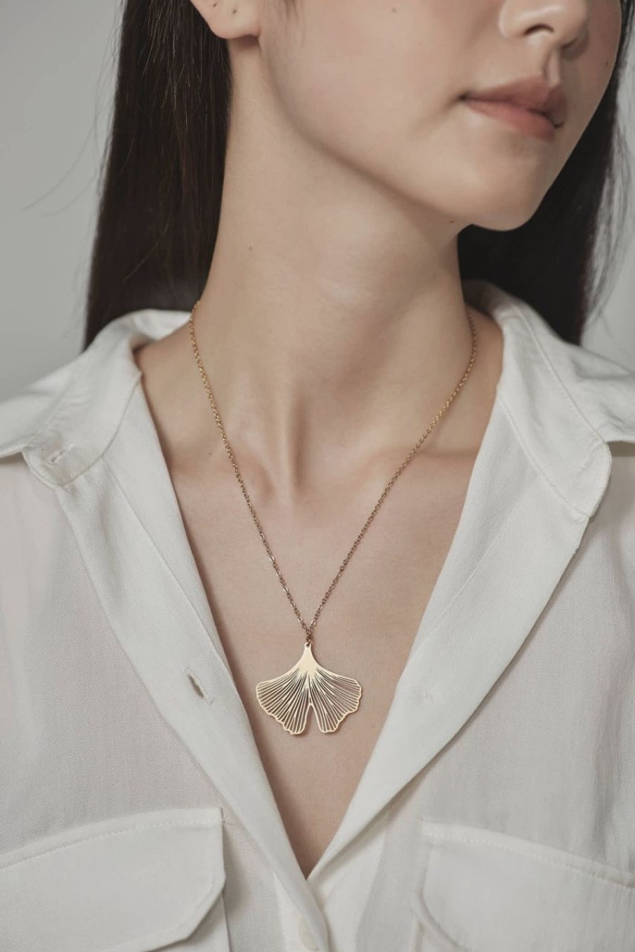 Women Afterall Necklaces | Edan Necklace Matte Gold