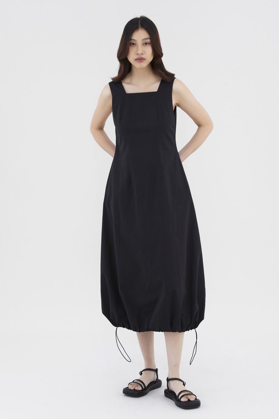 Women The Editor's Market Dresses | Gribelle Bubble Dress Black