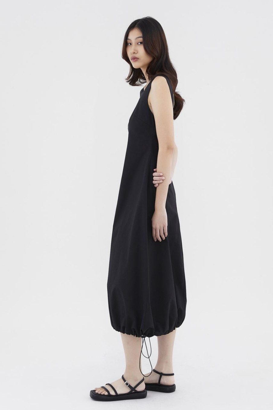 Women The Editor's Market Dresses | Gribelle Bubble Dress Black