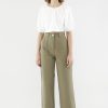 Women The Editor's Market Pants | Derryl Wide-Leg Pants Sage