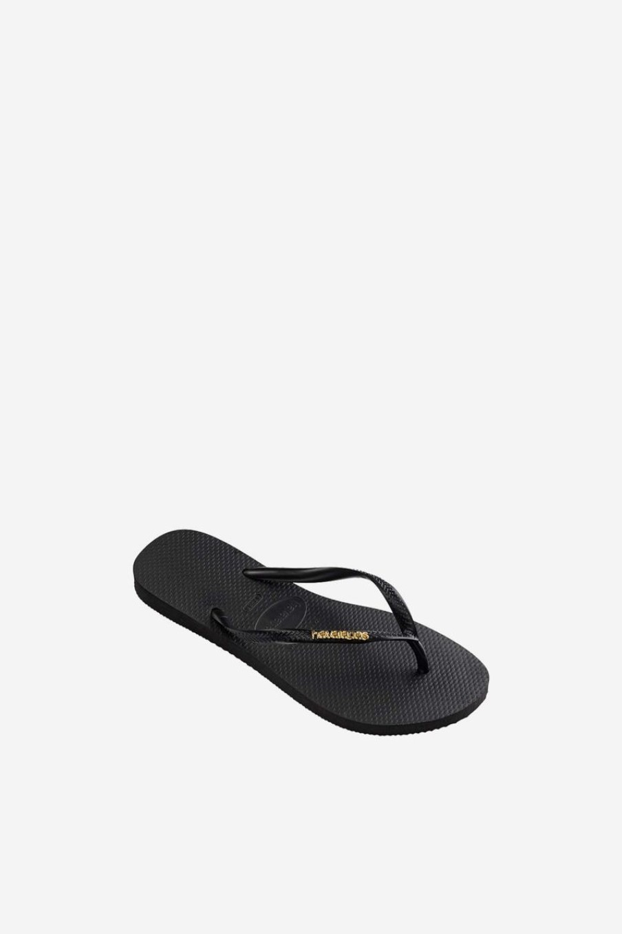 Women Havaianas Slippers | Havaianas Women Flip Flop Black/Gold - Metallic