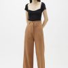 Women The Editor's Market Pants | Nellene Wide-Leg Pants Squash