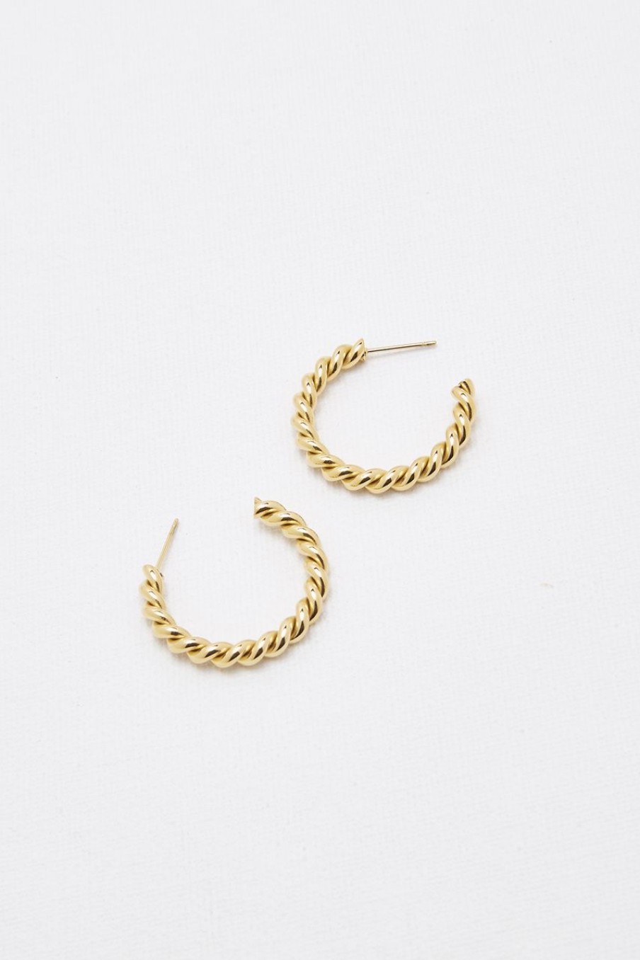 Women Afterall Earrings | Viola Hoop Earrings Gold