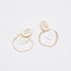 Women Afterall Earrings | Astrid Drop Earrings Matte Gold