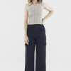 Women The Editor's Market Pants | Lylia Utility Pants Navy Blue