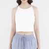 Women The Editor's Market Tops | Luvin Crop Top White