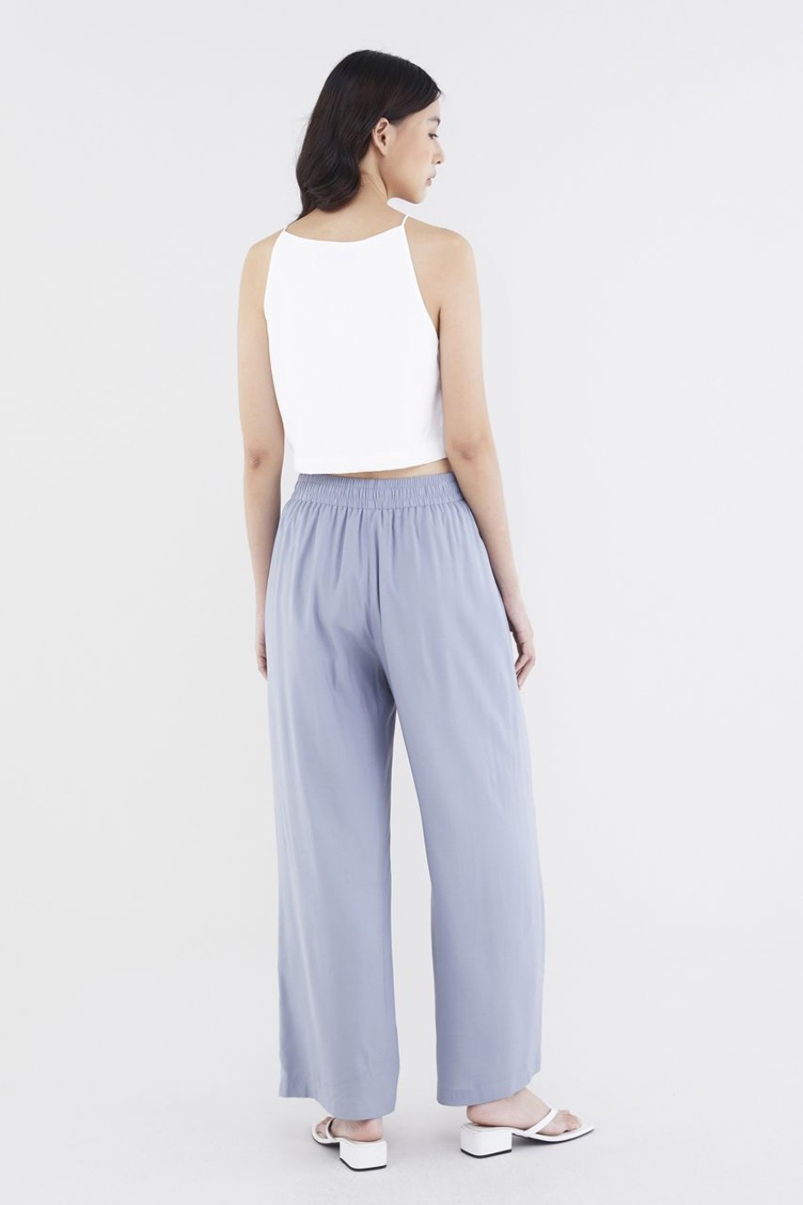 Women The Editor's Market Tops | Luvin Crop Top White