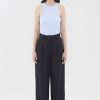 Women The Editor's Market Pants | Zeffy Wide-Leg Pants Black