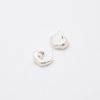 Women Afterall Earrings | Maple Hoop Earrings Matte Silver