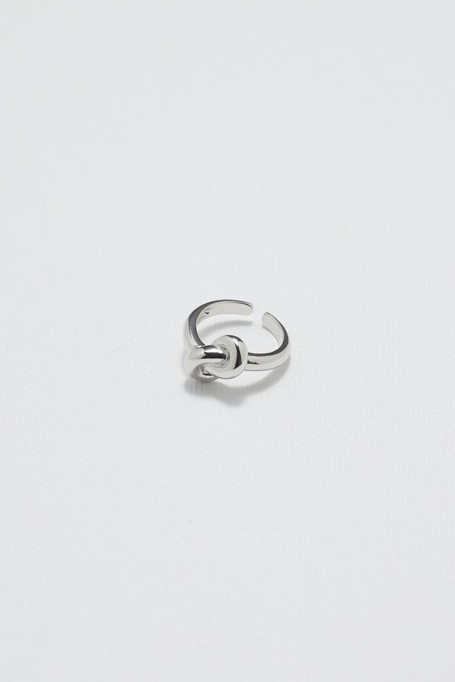 Women Afterall Rings | Gizel Knot Ring Silver