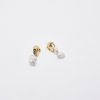 Women Afterall Earrings | Joana Pearl Earrings Gold