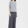 Women The Editor's Market Pants | Zion Wide Leg Pants Charcoal