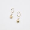 Women Afterall Earrings | Isla Drop Earrings Matte Gold