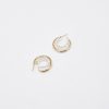 Women Afterall Earrings | Kaz Hoop Earrings Gold