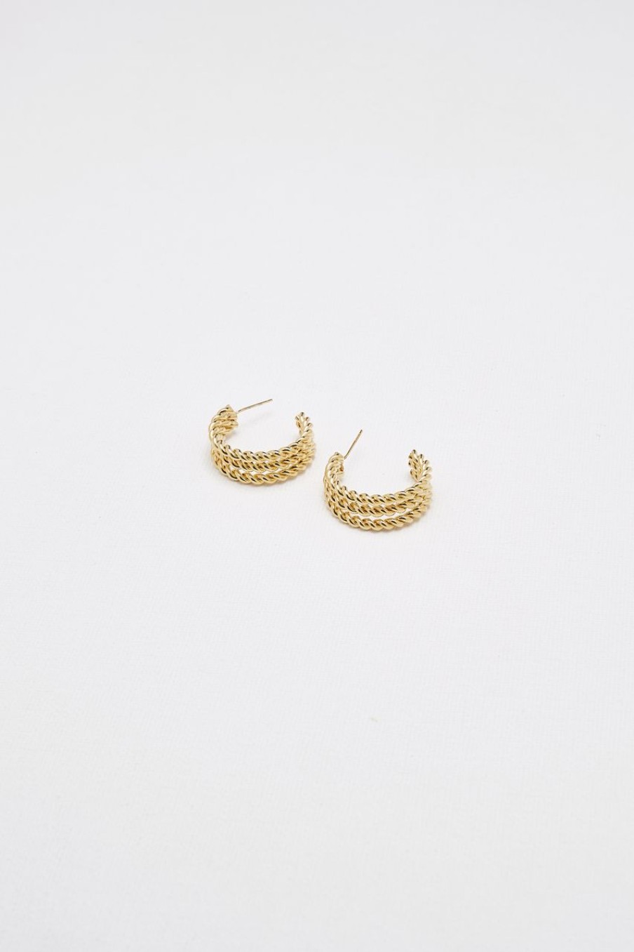 Women Afterall Earrings | Aria Hoop Earrings Gold