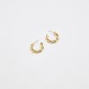 Women Afterall Earrings | Callan Hoop Earrings Gold