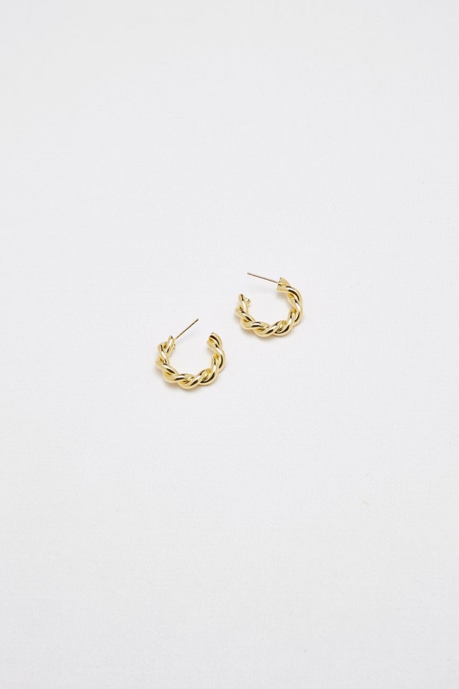 Women Afterall Earrings | Callan Hoop Earrings Gold