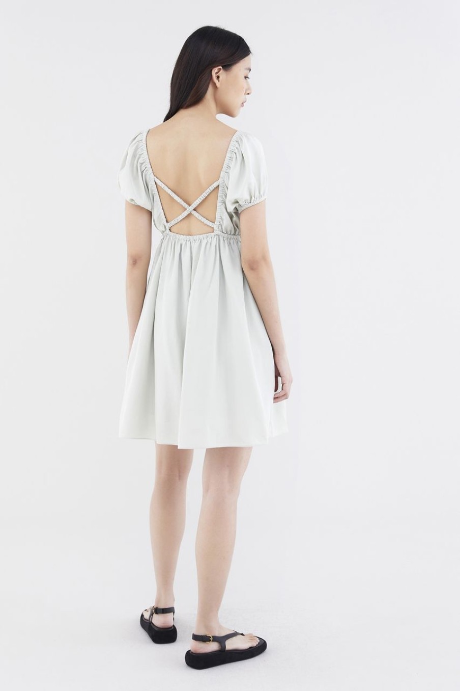 Women The Editor's Market Dresses | Annadre Smock Dress Dew