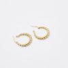 Women Afterall Earrings | Dionne Hoop Earrings Gold