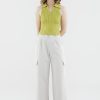 Women The Editor's Market Pants | Lylia Utility Pants Latte