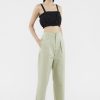 Women The Editor's Market Pants | Marion Straight-Leg Pants Sage