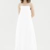 Women The Editor's Market Dresses | Noralyn Double-Strap Dress White