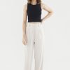 Women The Editor's Market Pants | Ricca Tapered Pants Taupe