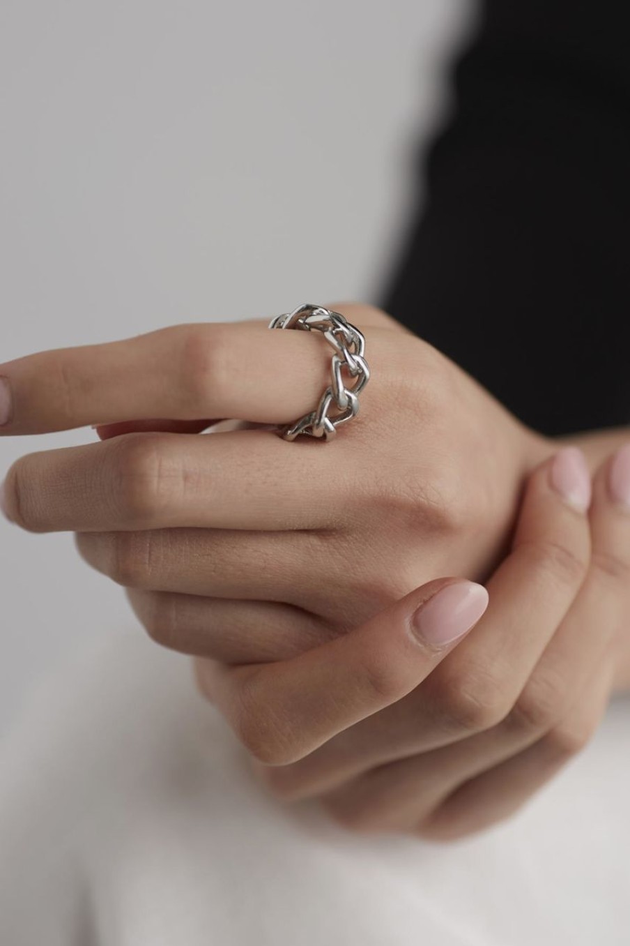 Women Afterall Rings | Ceren Chain Ring Silver