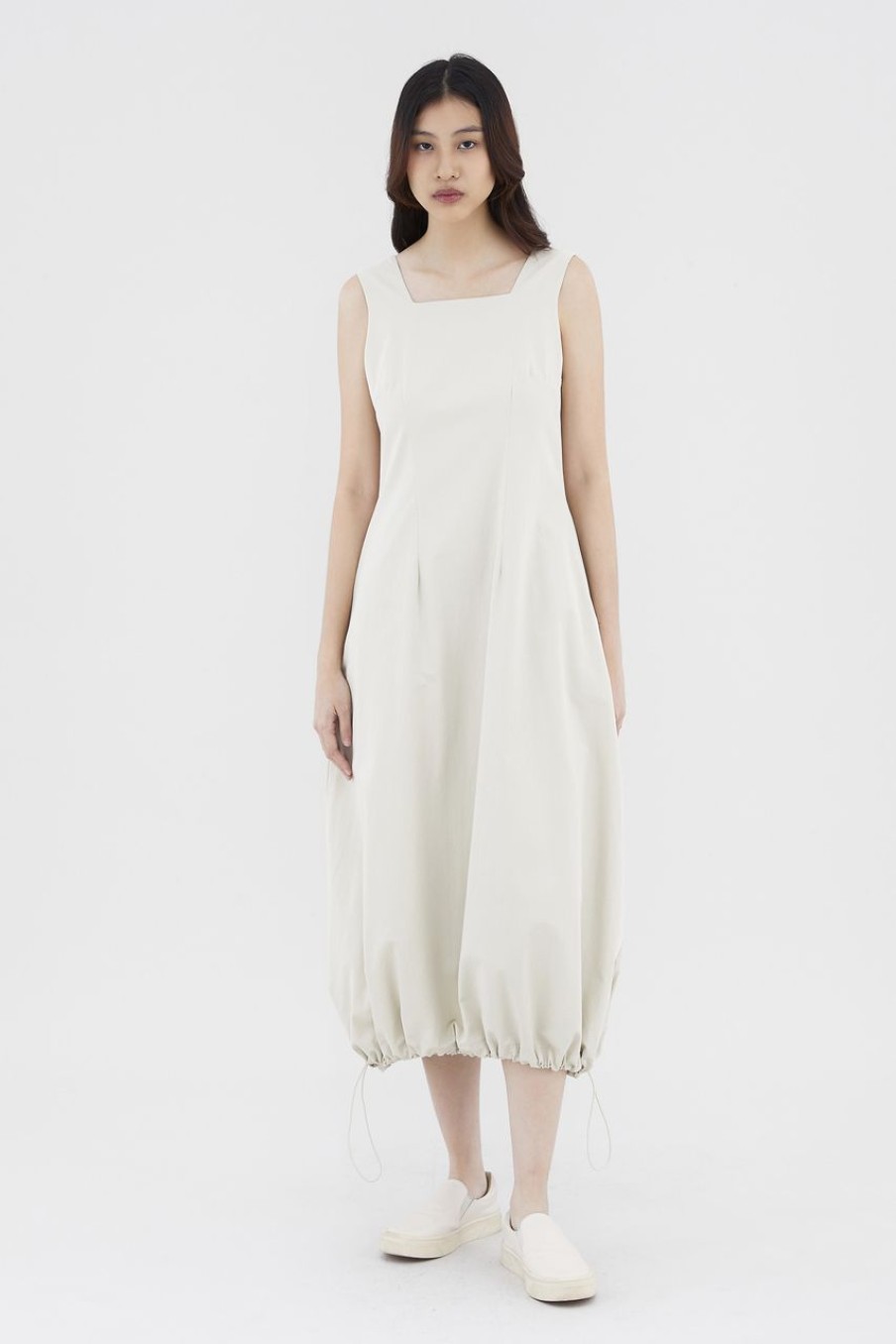 Women The Editor's Market Dresses | Gribelle Bubble Dress Bone