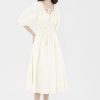 Women The Editor's Market Dresses | Kolene Shirred Dress Mascarpone