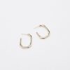 Women Afterall Earrings | Hylda Hoop Earrings Gold