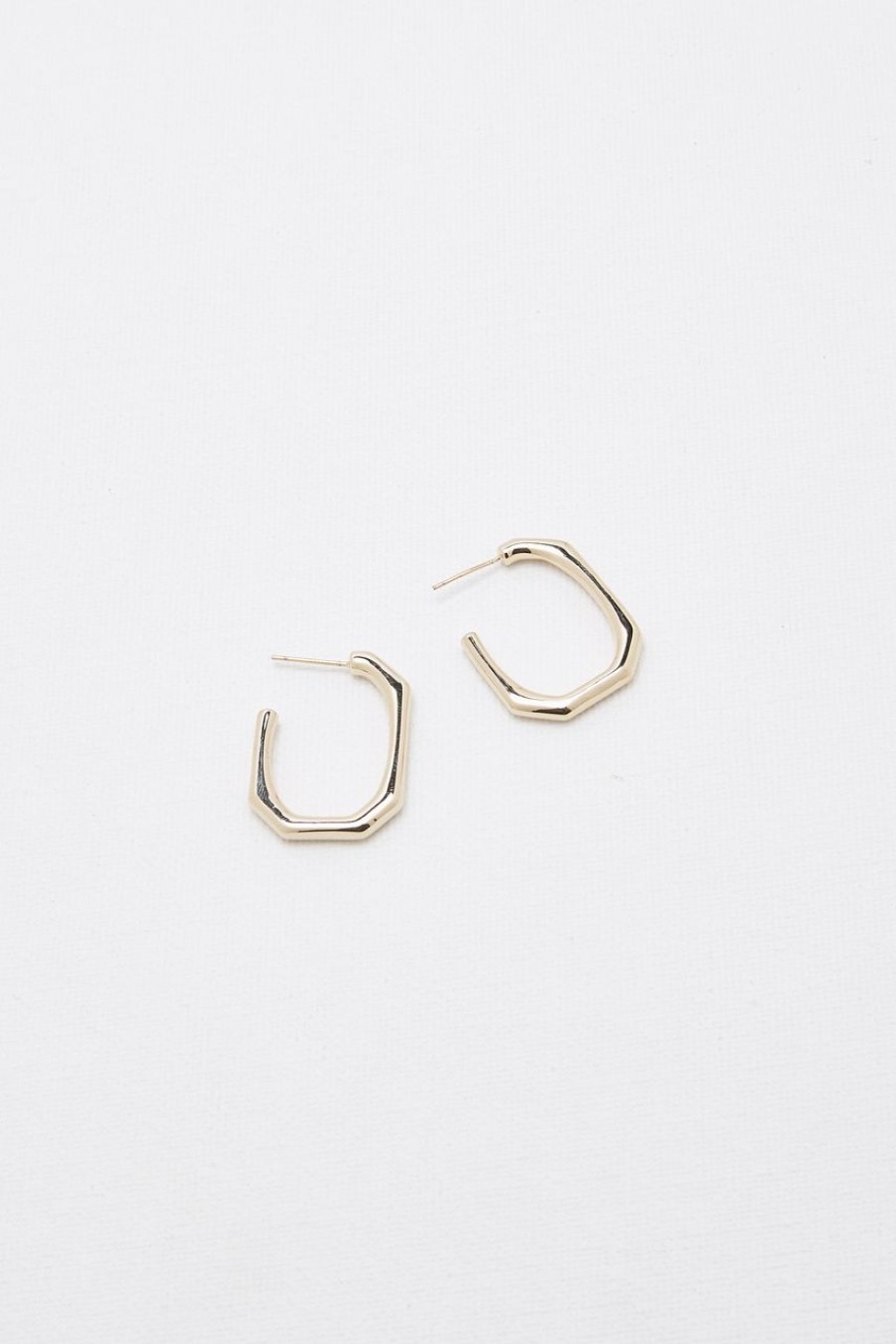 Women Afterall Earrings | Hylda Hoop Earrings Gold