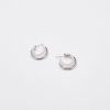 Women Afterall Earrings | Kaz Hoop Earrings Silver