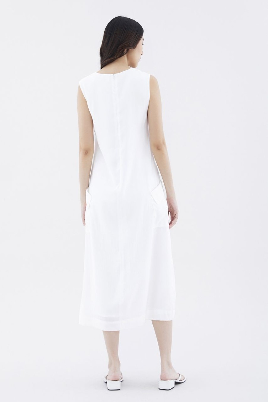 Women The Editor's Market Dresses | Glenich Tent Dress White