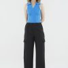 Women The Editor's Market Pants | Lylia Utility Pants Black