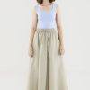 Women The Editor's Market Skirts | Dellis Drawstring Skirt Taupe