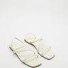 Women The Editor's Market Flats | Danae Strappy Sandals Almond