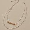 Women Afterall Necklaces | Quon Pearl Necklace Silver