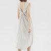 Women The Editor's Market Dresses | Jemica Drape-Back Dress Latte