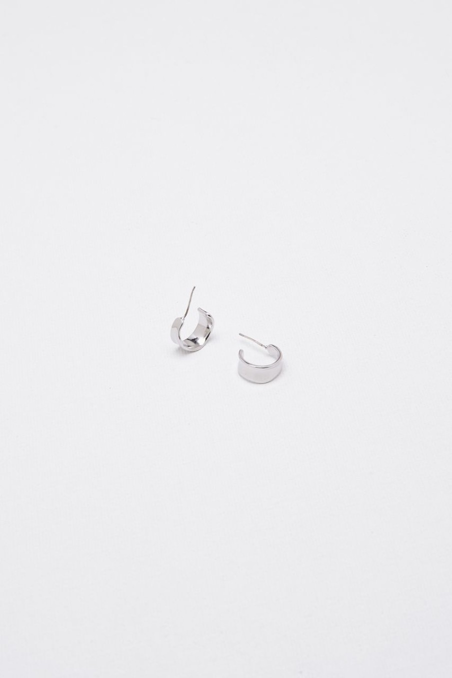 Women Afterall Earrings | Neve Hoop Earrings Silver