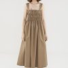 Women The Editor's Market Dresses | Stefani Ruched Dress Mink