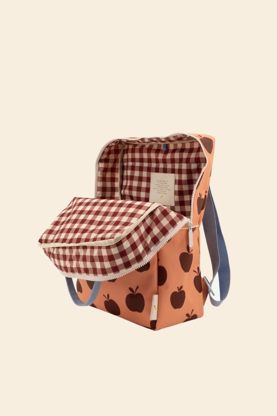 Kids Evryday Studios | Large Backpack Farmhouse Edition Red Apple