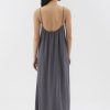 Women The Editor's Market Dresses | Zanessa Column Dress Charcoal