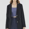 Women The Editor's Market Outerwear | Finella Padded Blazer Black