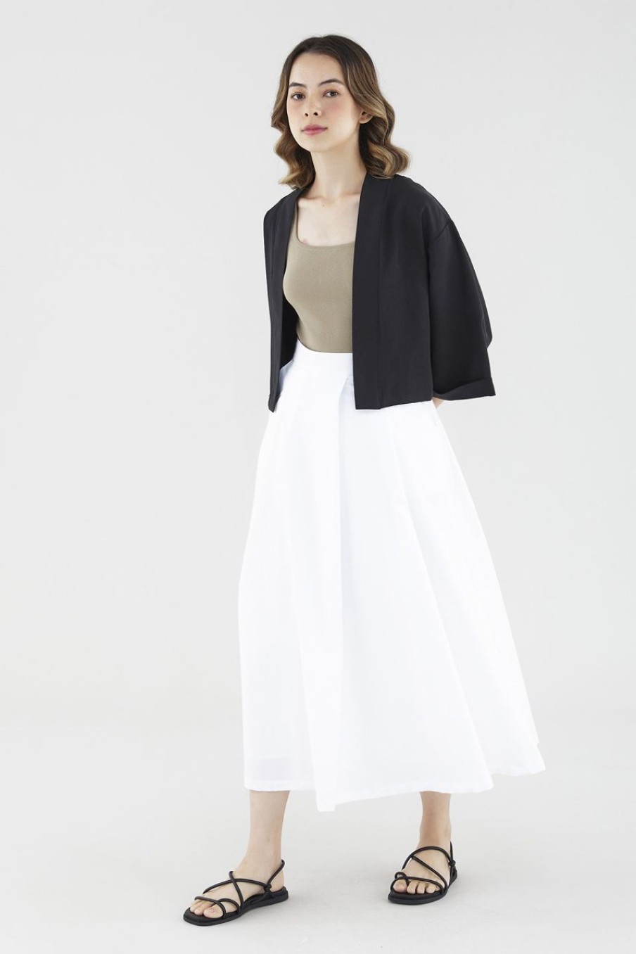 Women The Editor's Market Outerwear | Hatsie Kimono Black