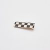 Women Afterall Hair Accessories | Rome Hair Clip Ivory/Black Checks