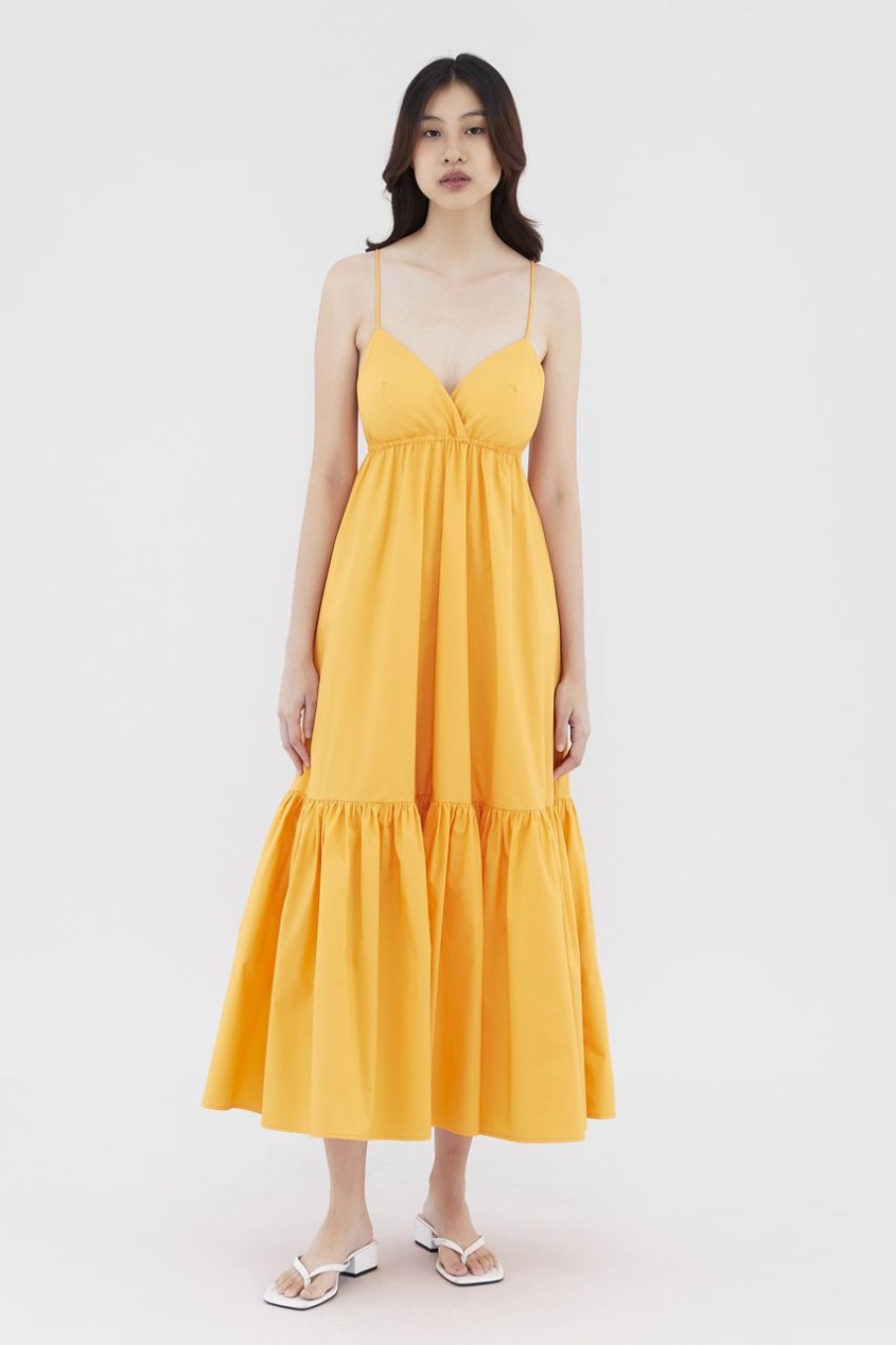 Women The Editor's Market Dresses | Ludrine Padded Bust Dress Sunrise