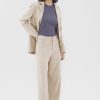 Women The Editor's Market Pants | Monroe Relaxed Pants Latte